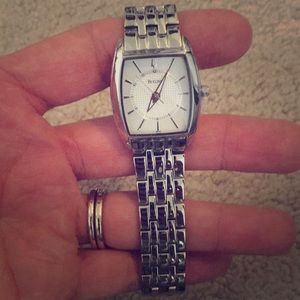 Bulova Silver Women’s Watch NWOT